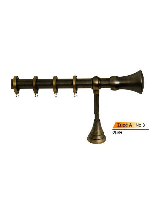 Vorhangstange Import Φ25 Reihe A Nr.3 Oxynte Import Hellas Einzeln 200cm