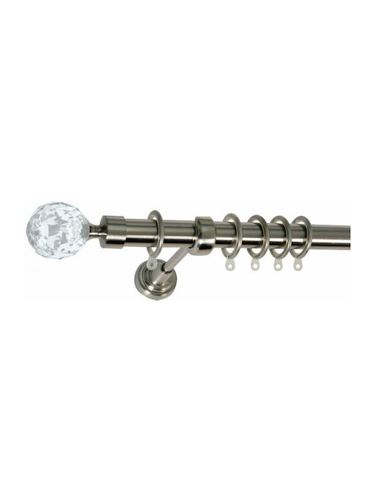 Import Hellas Extendable Curtain Pole No9 Matte...