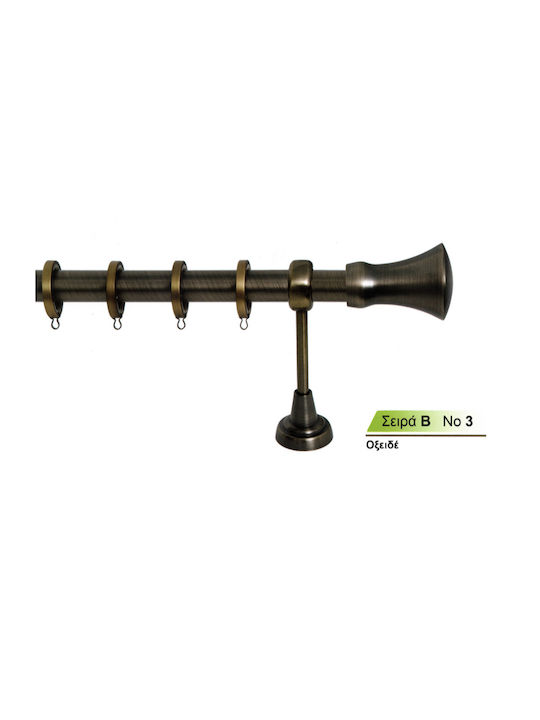 Kουρτινόξυλο Import Φ25 Seria B Nr.3 Oxidat Imp...