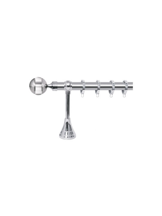 Fixed Curtain Pole Φ25 Inox No5 160cm