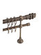 Metallic Extendable Curtain Pole A1 Diameter 25 1.40m 2.50m Bronze Double