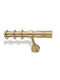 Metallic Curtain Pole F35 Enis Cassandra Matte Finish 160cm
