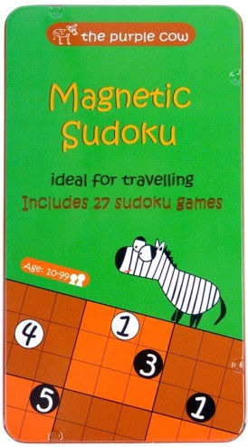 Επιτραπέζιο Παιχνίδι Magnetic Sudoku 10+ Ετών (EN) Purple Cow