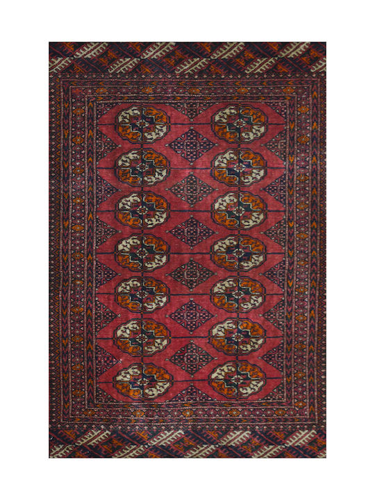 Handmade Bukhara Living Room Rug Theke 127171 117x81 117x81cm