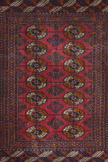 Handmade Bukhara Living Room Rug Theke 127171 117x81 117x81cm