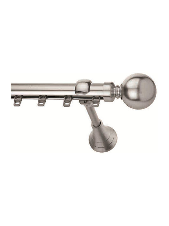 Metallisches Vorhangstangen Domus Ball Set Eise...
