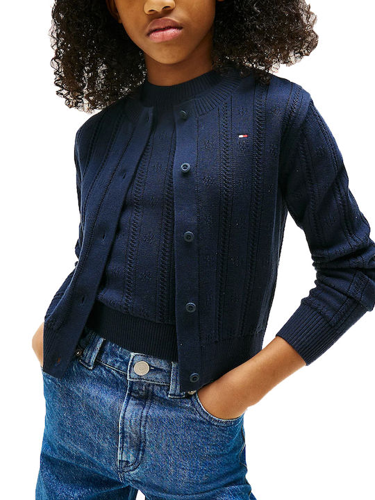 Kids Cardigan Dark Night Navy
