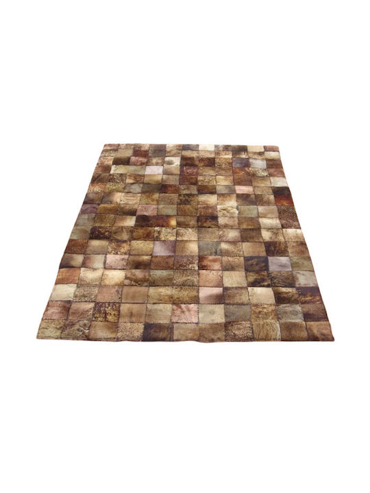 Jgs S.a Covor Living Piele Multi Ton Maro Roșcat Carpet-031 160x230cm