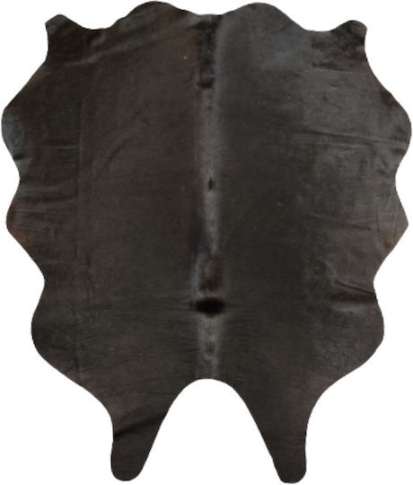 Jgs S.a Living Room Leather Black Natural Hide Β Carpet-043-01 140x170cm