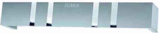 Domus Inox Nickel Matte Chrome Square Curtain Pelmet 7125-50