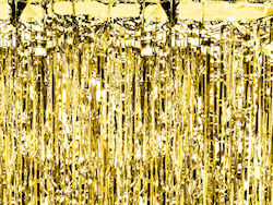Party Curtain Gold 100x200cm