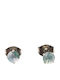 Poco Loco Earrings Titanium with Stones