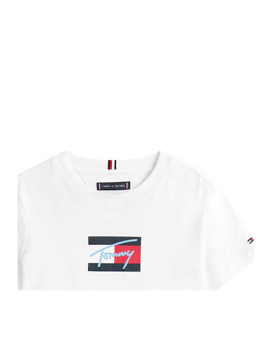 Kids' T-shirt White Flag