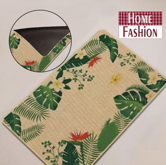 Go Smart Home Rectangular Kitchen Mat with Anti-slip Underlay Printed 50x80εκ.