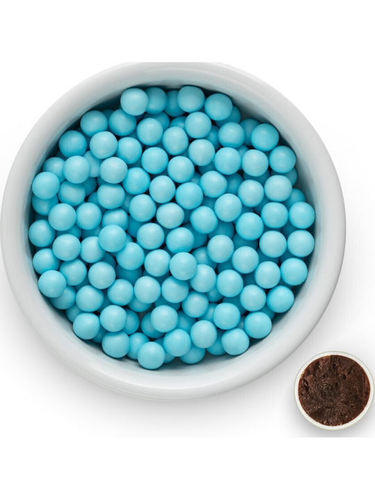 Χατζηγιαννάκης Choco Balls Περλέ σε Σχήμα Κλασικό με Γεύση Σοκολάτα Γαλάζιο 1000gr