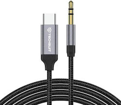 Techsuit USB 2.0 USB-C male - 3.5mm 0.5m Techsuit USB 2.0 USB-C male - 3.5mm 0.5m