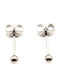 Poco Loco Earrings Titanium with Stones
