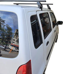 Menabo Car Roof Bars Metallic for Opel Agila 2000-2007 Menabo Car Roof Bars Metallic for Opel Agila 2000-2007