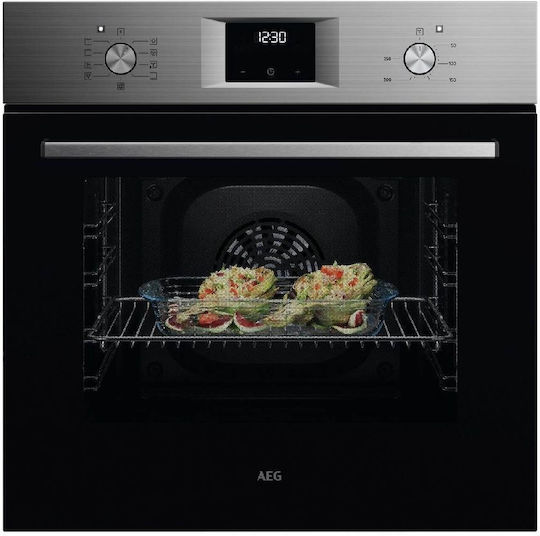AEG 5000 SurroundCook Φούρνος άνω Πάγκου 65lt Π59.4εκ. Μαύρος
