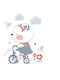 Digital Print Roller Blinds E337 Width 100cm Height 200cm