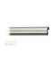 Aluminum One-Way Oval Curtain Track Ø23 Matte Nickel 280cm