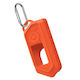 Flipper Zero Electronic Game Console Anti-Slip Protective Silicone Case Orange