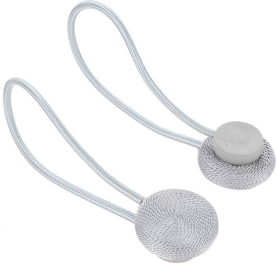 Metallisches Vorhanghalter & -rückhalter Preis Stück Silber