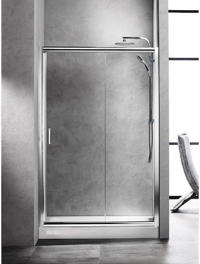 Sanitec Aw160 Διαχωριστικό Ντουζιέρας Ανοιγόμενη Πόρτα 160x180cm