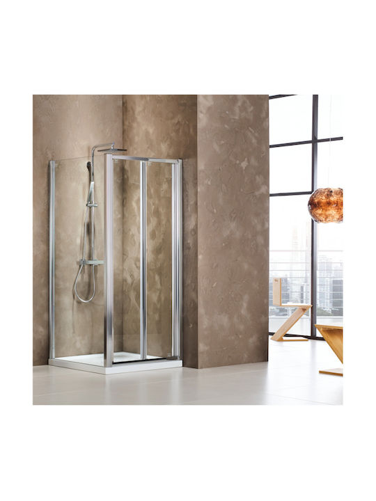 Devon Primus Plus Bi-fold 70 Foldable Shower Door 67 5-71 5