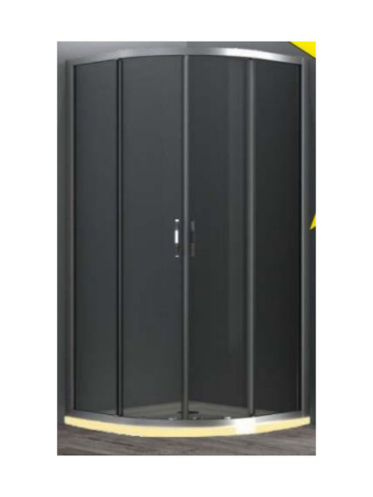 Cabinet De Duș Oval+Profil Podea Oval Bg 285 Gs 90