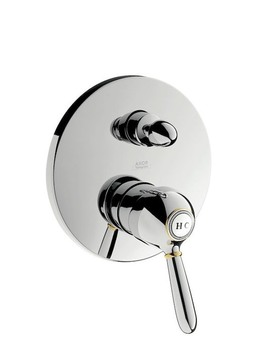 Hansgrohe Axor Carlton Πλακέτα Ενεργοποίησης 2 Εξόδων Χρωμέ