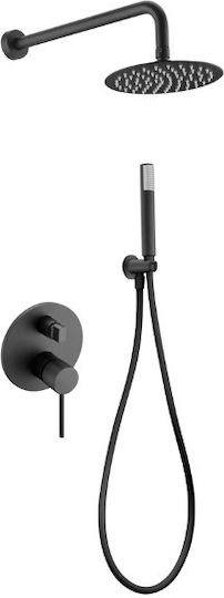 Eingebaute Wasserhähne Excel Minimal Schwarz Matt 170125115