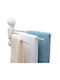 4 Position Bathroom Towel Rail Suction Cups