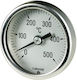 Doppelmetallisches Thermometer Thermometer Cewal Rear Stem Dn40