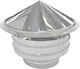 Spiroduct Stainless Steel Windproof Crown Ø80mm