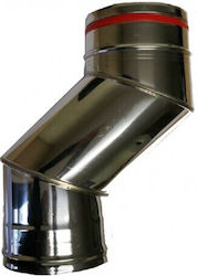 S Țeavă De Decalaj Axă Inox Φ100