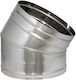 Colțar 45° Φ200 0,4mm Inox 304ce Technometal He...