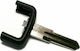 Silca Car Key with Immobilizer Socket