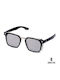 Silver Star Unisex Γυαλιά Ηλίου με Μαύρο Σκελετό και Μαύρο Φακό 3293