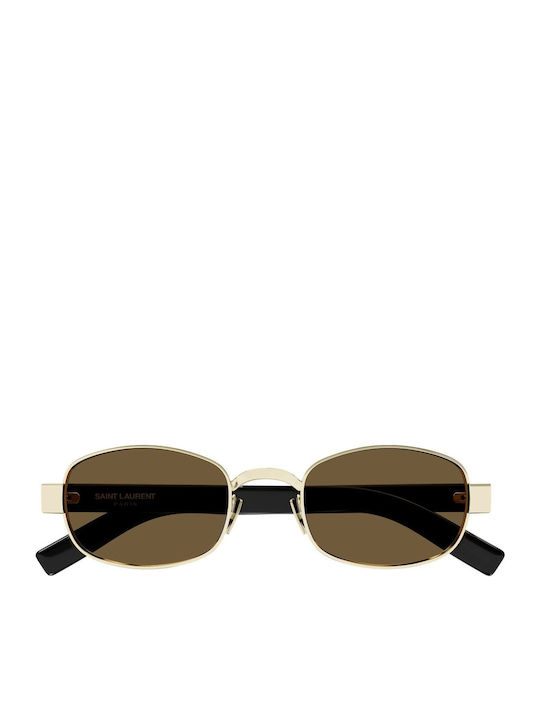 Ysl Unisex Ochelari de soare cu Auriu Cadru și ...