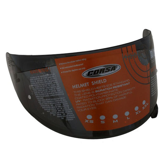Helmet Visor Cn112 Smoke Corsa