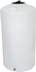 Zylindrische Vertikale Lagertank S/6 Weiße 500l Tiger Kunststoff 21060500
