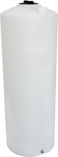 Cylindrical Vertical Storage Tank S/6 White 750l Tiger Plast 21060700