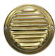 Vacal Aluminum Vent Louver Round Sieve Support Plate Bronze Φ75-125