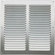 Placă De Ventilație 15x15cm Pătrată Din Aluminiu