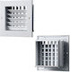 Closure Cap 250x150mm Aluminum Vents