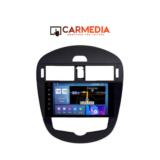Carmedia Car Audio System for Nissan Pulsar 2014 (Bluetooth/USB/WiFi/GPS/Apple-Carplay/Android-Auto) with Touch Screen 9"