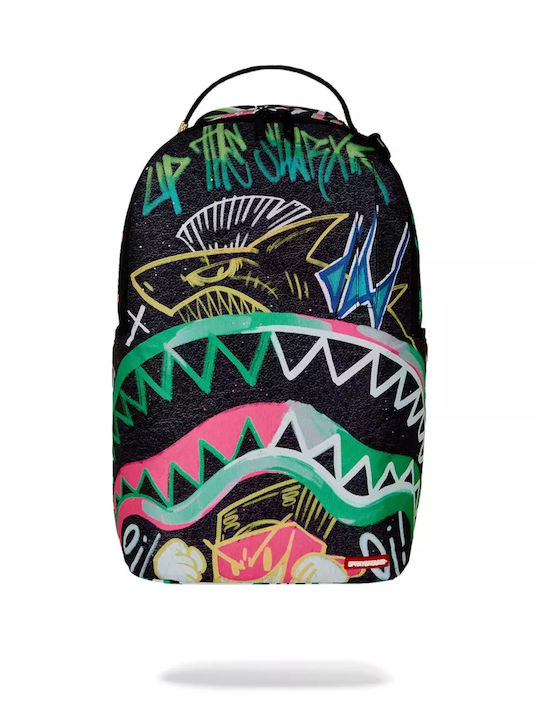 Sprayground Painted Punk Dlxr Backpack B7748 18" X 6" X 11.5" Multicolored One Size