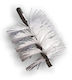 Tube Brush Nylon Plastic M12 Φ30 White Sit 1977