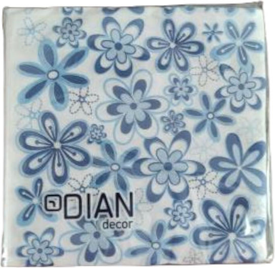 Dian Decor Χαρτοπετσετες Καθαρη Κυτταρινη 33x33cm 2 Φυλλων 161g 50τεμ